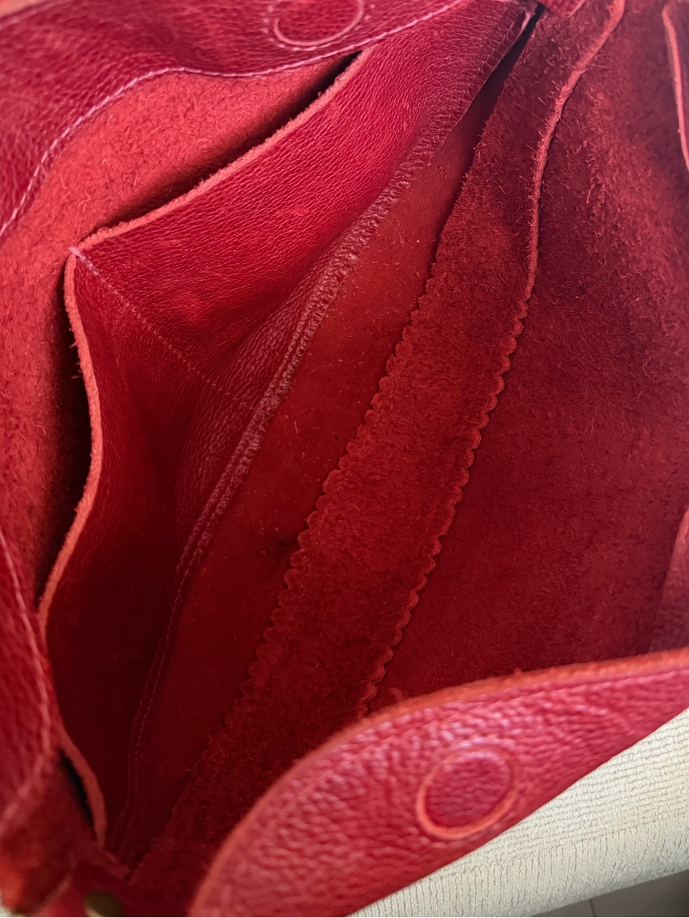 Portland Leather Koala Sling Chili Red - Picture 5 of 9